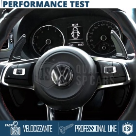 2 Steering Wheel Paddle Shift for VOLKSWAGEN T-Roc 17-22 | Black Aluminum Paddle Shifters