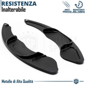 2 Steering Wheel Paddle Shift for VOLKSWAGEN T-Roc 17-22 | Black Aluminum Paddle Shifters