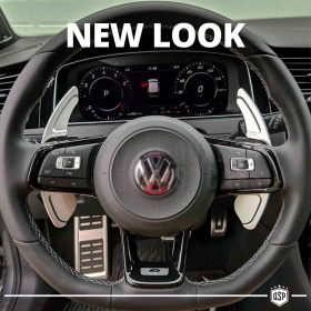 2 Levas de Volante para VOLKSWAGEN Golf 7 GTI, GTD, R | Levas de Cambio en Aluminio Silver