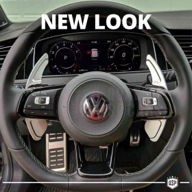 2 Steering Wheel Paddle Shift for VOLKSWAGEN T-Roc 17-22 | Silver Aluminum Paddle Shifters