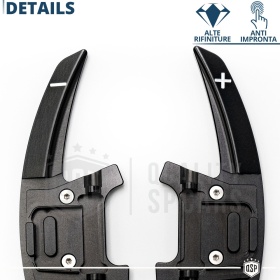 2 Levas de Volante para VW Passat B8 R-Line | Reemplazo Levas de Cambio en Aluminio Negro