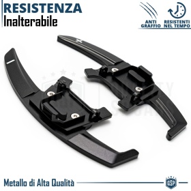 2 Levas de Volante para VW Touran 2 R-Line | Reemplazo Levas de Cambio en Aluminio Negro
