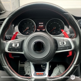 2 Levas de Volante para VW Golf 7 GTI, GTD, R | Reemplazo Levas de Cambio en Aluminio Rojo