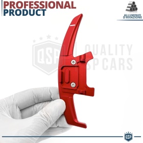 2 Levas de Volante para VW Passat B8 R-Line | Reemplazo Levas de Cambio en Aluminio Rojo