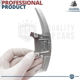 2 Levas de Volante para VW Passat B8 R-Line | Reemplazo Levas de Cambio en Aluminio Silver