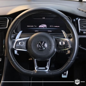 2 Levas de Volante para VW Passat B8 R-Line | Reemplazo Levas de Cambio en Aluminio Silver