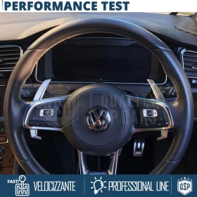 2 Levas de Volante para VW T-Roc 17-22 | Reemplazo Levas de Cambio en Aluminio Silver