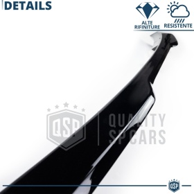 ALERÓN Trasero para VW POLO 6 AW1, Spoiler Maletero Aerodinámico NEGRO Brillante Tuning Estilo GTI