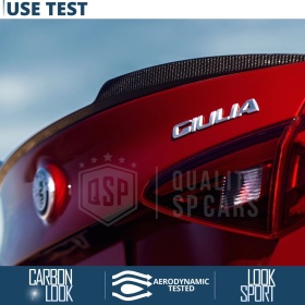 ALERÓN Trasero Carbono para Alfa GIULIA, Spoiler Maletero Aerodinámico Tuning