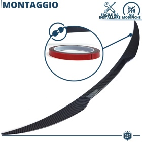 ALERÓN Trasero Carbono para Alfa GIULIA, Spoiler Maletero Aerodinámico Tuning