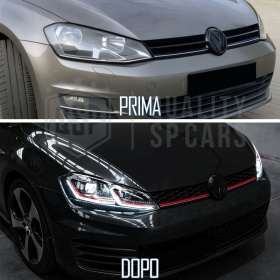 PHARES LED Pour Golf 7 TRANSFORMATION en Golf 7.5 GTI | Plug & Play Remplacement PARFAIT