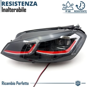PHARES LED Pour Golf 7 TRANSFORMATION en Golf 7.5 GTI | Plug & Play Remplacement PARFAIT