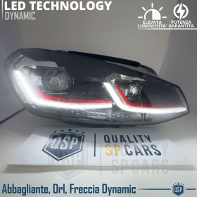 PHARES LED Pour Golf 7 TRANSFORMATION en Golf 7.5 GTI | Plug & Play Remplacement PARFAIT