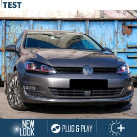PHARES LED Pour Golf 7 TRANSFORMATION en Golf 7.5 GTI | Plug & Play Remplacement PARFAIT