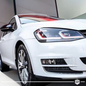 PHARES LED Pour Golf 7 TRANSFORMATION en Golf 7.5 GTI | Plug & Play Remplacement PARFAIT