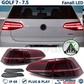 FAROS LED Traseros Para Golf 7, 7.5 HOMOLOGADOS Intermitentes Secuenciales | Reemplazo en R Line GTI