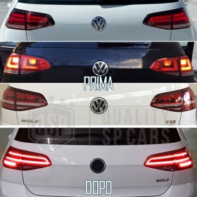 FAROS LED Traseros Para Golf 7, 7.5 HOMOLOGADOS Intermitentes Secuenciales | Reemplazo en R Line GTI