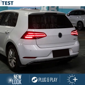 FAROS LED Traseros Para Golf 7, 7.5 HOMOLOGADOS Intermitentes Secuenciales | Reemplazo en R Line GTI