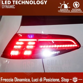 FAROS LED Traseros Para Golf 7, 7.5 HOMOLOGADOS Intermitentes Secuenciales | Reemplazo en R Line GTI