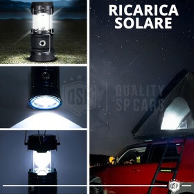 Tienda de Campaña de Techo para Coche Rígida Profesional Aerodinámica | Camping 3 Plazas ALTURA EXTRA