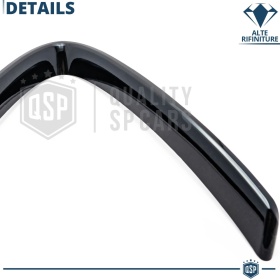 Borde de Rejilla para Alfa Romeo Giulia, Forma de V Negro Brillante | Borde Decorativo Tuning