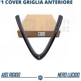 Borde de Rejilla para Alfa Romeo Giulia, Forma de V Negro Brillante | Borde Decorativo Tuning