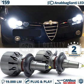 Kit Full LED H7 Per Alfa 159 Luci Anabbaglianti LED Bianco Potente CANbus | 6000K 19000LM
