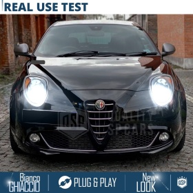 Kit LED H7 para Alfa Mito Luces de Cruce | Bombillas LED CANbus Blanco Frío | 6000K 19000LM