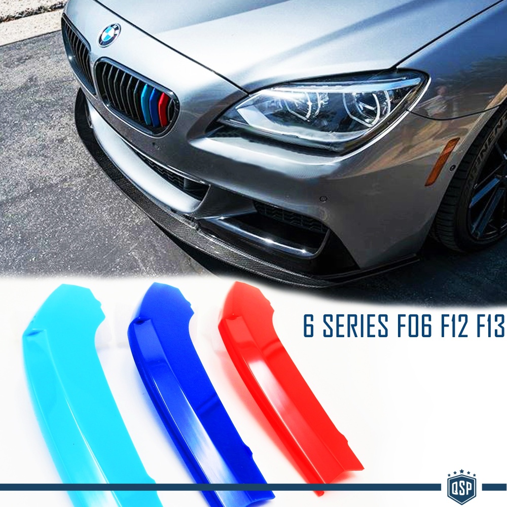 3x Riñones Rejilla en Colores M Sport Para Bmw Serie 6 (F12, F13, F06) 2011-2015 en Abs 3x Riñones Rejilla en Colores M Sport Para Bmw Serie 6 (F12, F13, F06) 2011-2015 en Abs