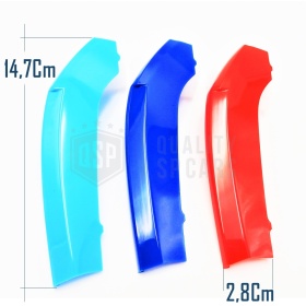 3x Riñones Rejilla en Colores M Sport Para Bmw Serie 6 (F12, F13, F06) 2011-2015 en Abs