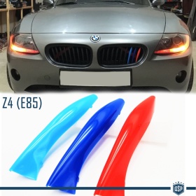 3x Riñones Rejilla en Colores M Sport para Bmw Z4 (E85 E86) 2002-2008 en Abs