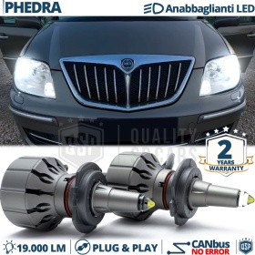 Kit LED H7 para Lancia Phedra Luces de Cruce | Bombillas LED CANbus Blanco Frío | 6000K 19000LM