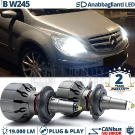 Kit LED H7 para Mercedes Clase B W245 Luces de Cruce | Bombillas LED CANbus Blanco Frío | 6000K 19000LM