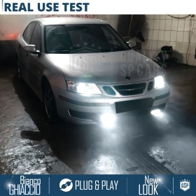 Kit LED H7 para Saab 9-3 2 03-08 Luces de Cruce | Bombillas LED CANbus Blanco Frío | 6000K 19000LM