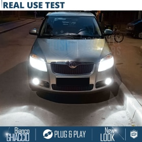 Kit Full LED H7 Per Skoda Fabia 2 5J Luci Anabbaglianti LED Bianco Potente CANbus | 6000K 19000LM