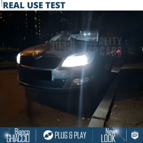 Kit LED H7 para Skoda Fabia 2 5J 10-14 Luces de Cruce | Bombillas LED CANbus Blanco Frío | 6000K 19000LM