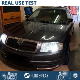 Kit LED H7 para Skoda Superb 1 B5 Luces de Cruce | Bombillas LED CANbus Blanco Frío | 6000K 19000LM