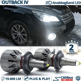 Kit LED H7 para Subaru Outback 4 Luces de Cruce | Bombillas LED CANbus Blanco Frío | 6000K 19000LM