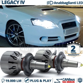 Kit Full LED H7 Per Subaru Legacy 4 Luci Anabbaglianti LED Bianco Potente CANbus | 6000K 19000LM