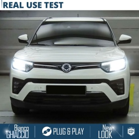 Kit LED H7 para Ssangyong Tivoli X150 Luces de Cruce | Bombillas LED CANbus Blanco Frío | 6000K 19000LM