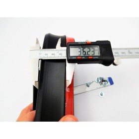 Spoiler Alerón Adhesivo Compatible con SMART Labio parachoques LIP o Faldones Laterales Negro Flexible