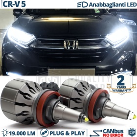 Kit LED H11 para Honda CR-V 5 Luces de Cruce | Bombillas LED CANbus Blanco Frío | 6000K 19000LM