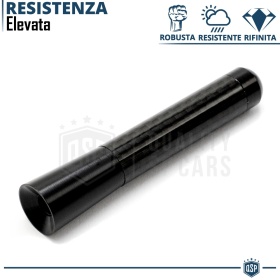 Universal Screw Aerial Antenna 8 CM Carbon Fiber REAL AM-FM-DAB Radio Reception