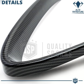 Borde de Rejilla para Alfa Romeo Giulia, Forma de V Carbón Negro | Borde Decorativo Tuning