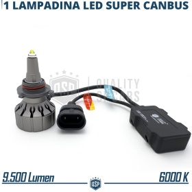 Bombilla LED H10 CANbus para Lenticulares Profesional | Luz Blanca Potente 9.500LM