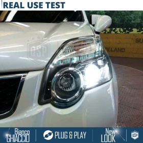 Kit LED H11 para NISSAN X-TRAIL 2 T31 10-14 Luces de Cruce | Bombillas LED CANbus Blanco Frío | 6000K 19000LM