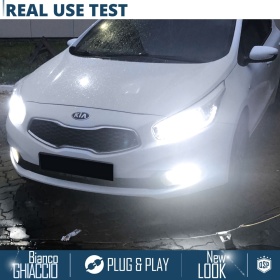 Kit LED H7 para Kia Ceed 2 Luces de Cruce | Bombillas LED CANbus Blanco Frío | 6000K 19000LM