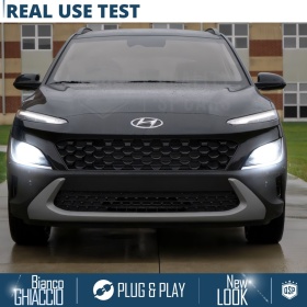 Kit LED HB3 para Hyundai Kona desde 2020 Luces de Cruce + Carretera CANbus | 6000K 19000LM