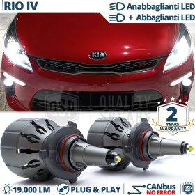 Kit LED HB3 para Kia Rio 4 Luces de Cruce + Carretera CANbus | 6000K 19000LM
