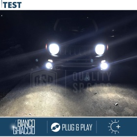 Kit LED H4 para JEEP RENEGADE Luces de Cruce + Carretera | 6500K 8000LM CANbus